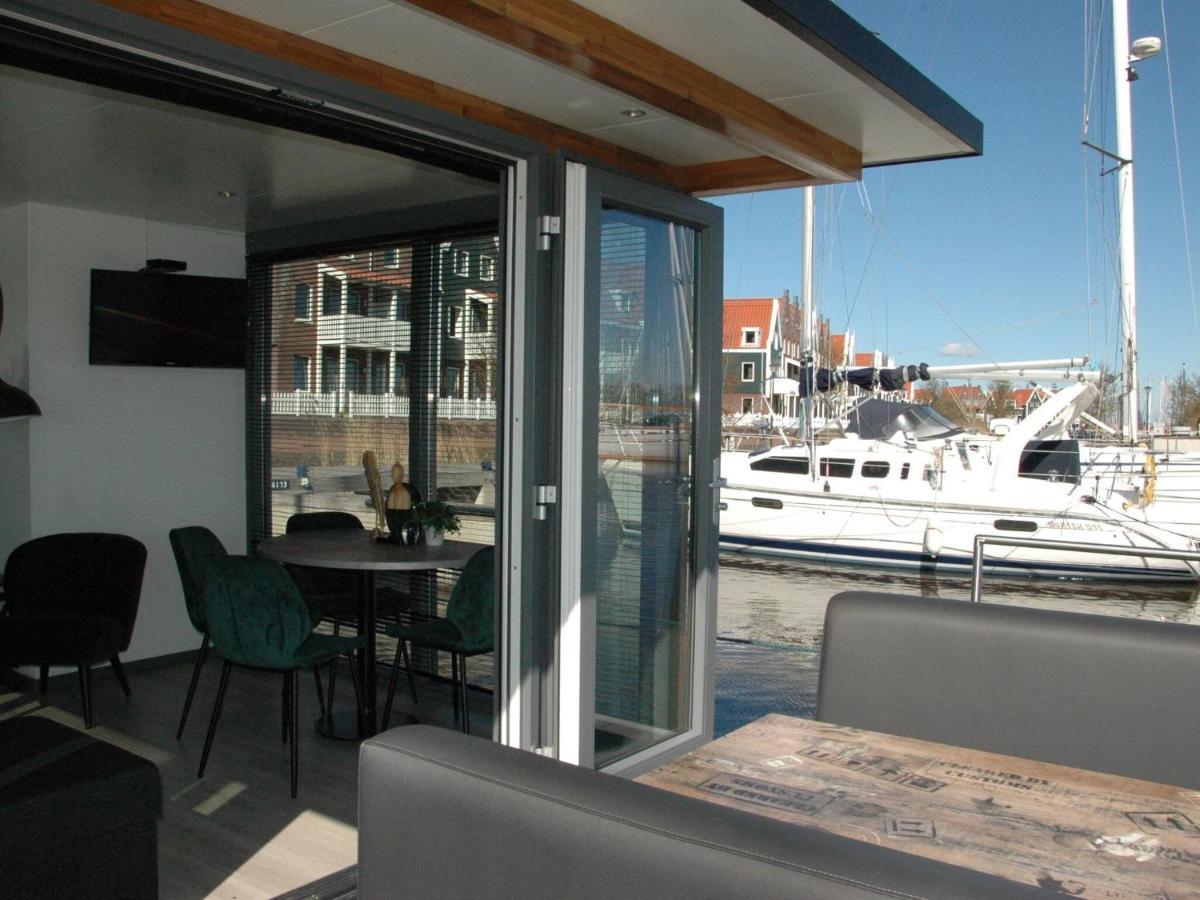 Beautiful Houseboat In The Harbour Of Volendam Near Centre Hotel Kültér fotó